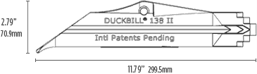 DB-138 - the largest Duckbill anchors