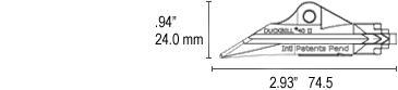 Small Duckbill Anchor - DB-40