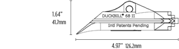 DB-68 Duckbill anchor