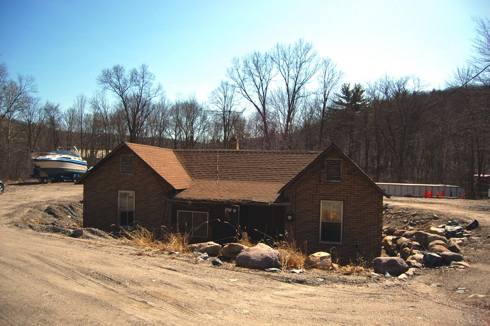 home sinking into the ground